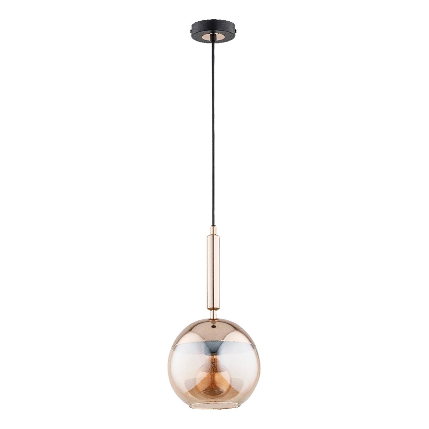 Lustra ar auklu VOLDA 1xE27/15W/230V misiņš