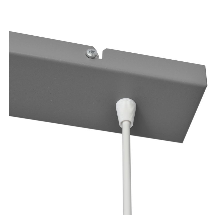 Lustra ar auklu VOLTA 2xE27/15W/230V pelēka