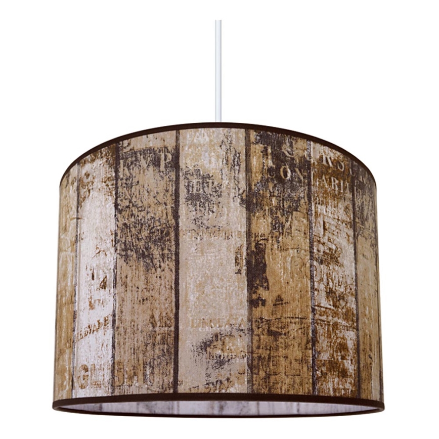 Lustra ar auklu WOOD 1xE27/60W/230V