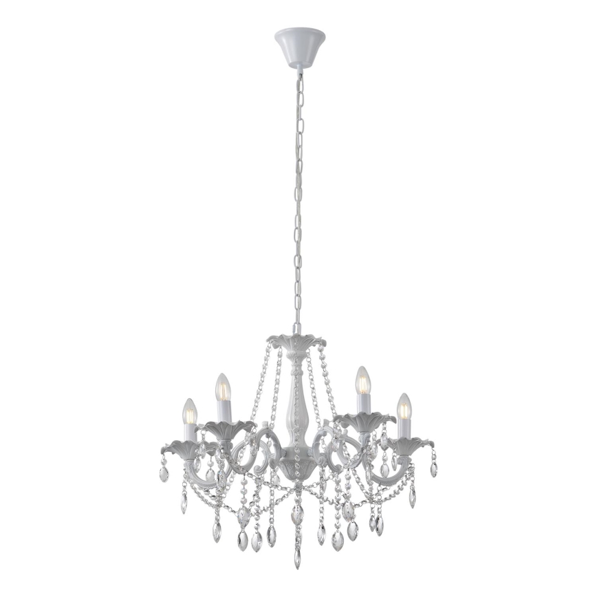 Lustra ar ķēdi 5xE14/15W/230V