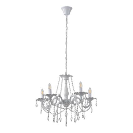 Lustra ar ķēdi 5xE14/15W/230V
