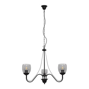 Lustra ar ķēdi ALLENA 3xE27/15W/230V