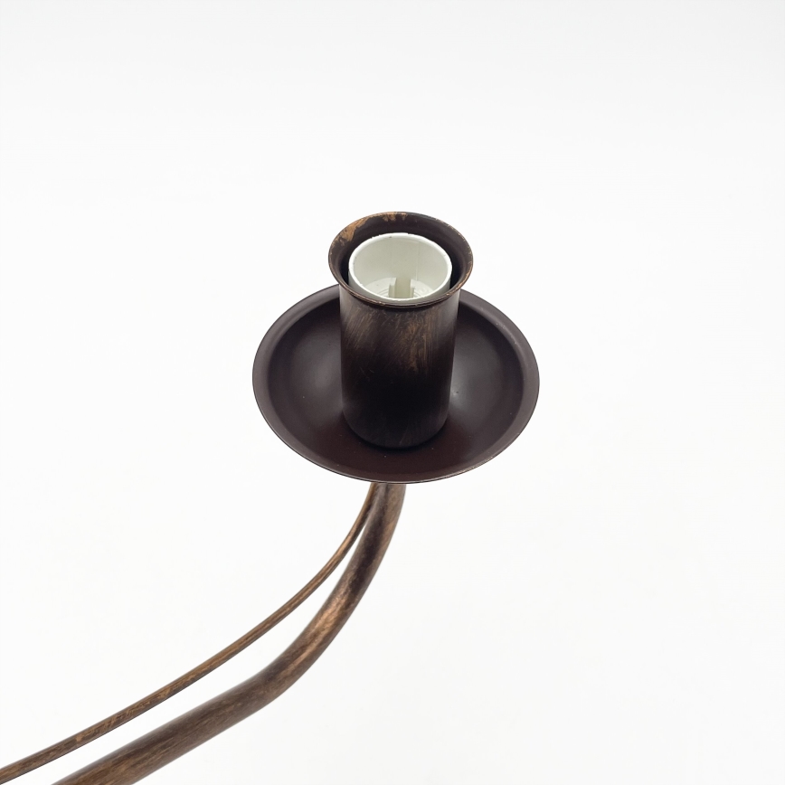 Lustra ar ķēdi ANTON 8xE14/60W/230V bronzas krāsā