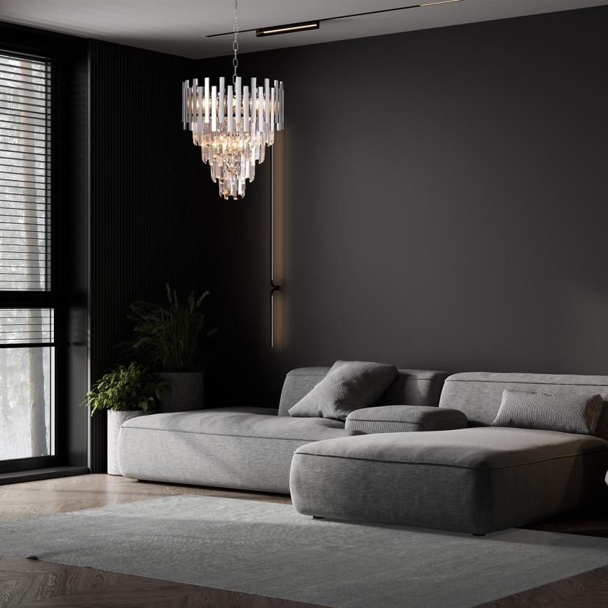 Lustra ar ķēdi ASPEN 9xE14/40W/230V