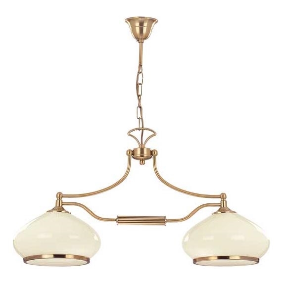 Lustra ar ķēdi ASTORIA 2xE27/15W/230V zelta