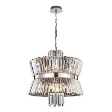 Lustra ar ķēdi AURELIA 12xE14/40W/230V matēts hroms