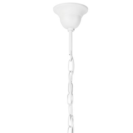 Lustra ar ķēdi DONATO 3xE14/40W/230V balta