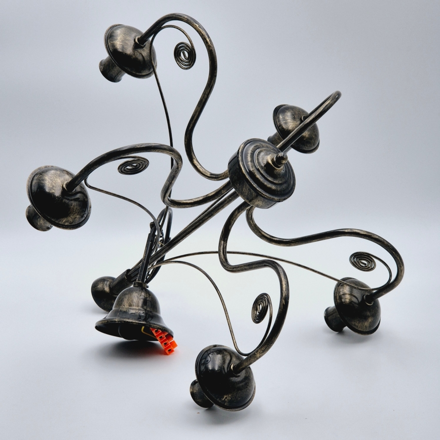 Lustra ar ķēdi DONATO 5xE14/40W/230V