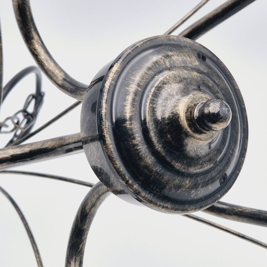 Lustra ar ķēdi DONATO 5xE14/40W/230V