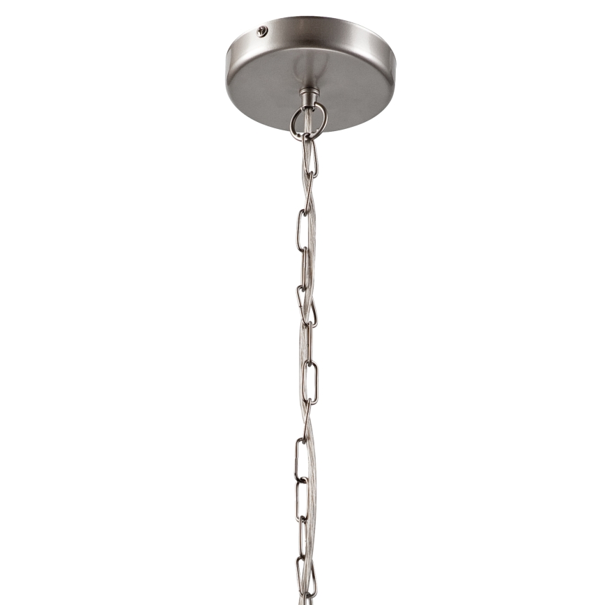Lustra ar ķēdi GINA 5xE27/60W/230V matēts hroms