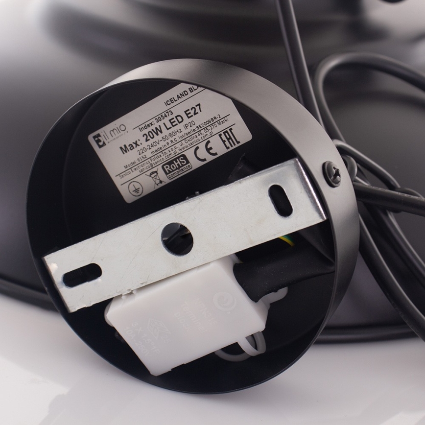 Lustra ar ķēdi ICELAND 1xE27/20W/230V