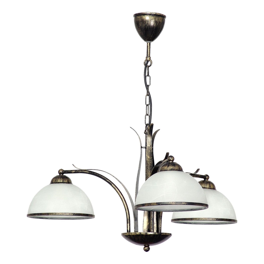 Lustra ar ķēdi KORFU 3xE27/60W/230V