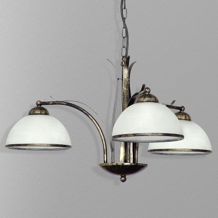Lustra ar ķēdi KORFU 3xE27/60W/230V