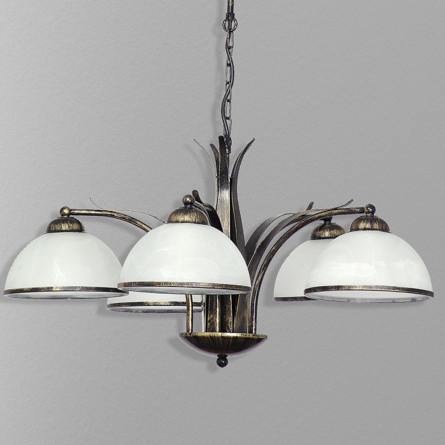Lustra ar ķēdi KORFU 5xE27/60W/230V