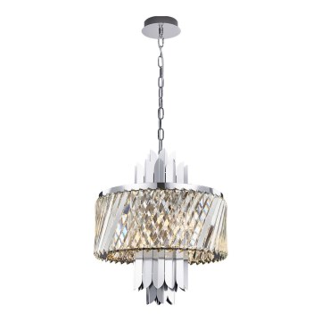 Lustra ar ķēdi MARGOT 6xE14/40W/230V matēts hroms