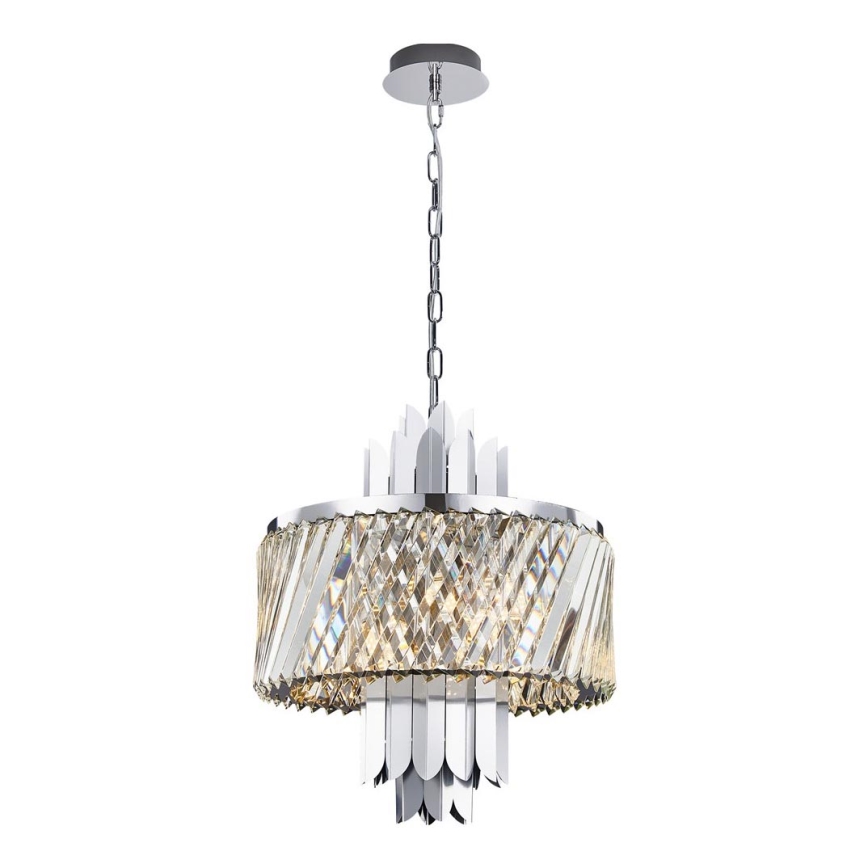 Lustra ar ķēdi MARGOT 6xE14/40W/230V matēts hroms
