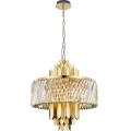 Lustra ar ķēdi MARGOT 9xE14/40W/230V d. 55 cm zelta