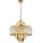 Lustra ar ķēdi MARGOT 9xE14/40W/230V d. 55 cm zelta