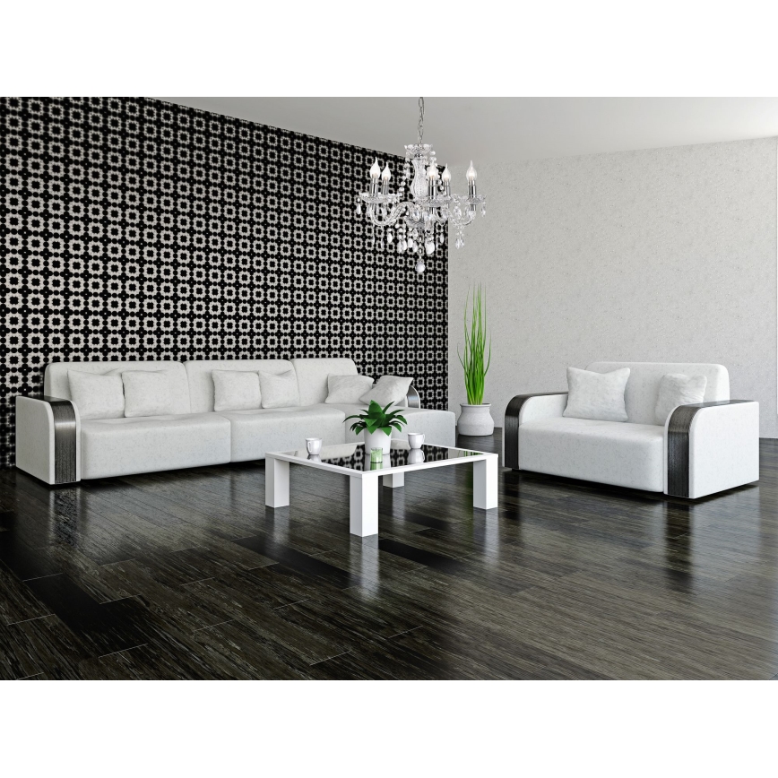Lustra ar ķēdi MARIE 5xE14/40W/230V spīdīgi hromēts