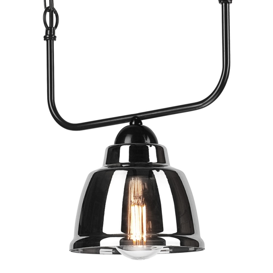 Lustra ar ķēdi MARIO 1xE27/60W/230V hroma