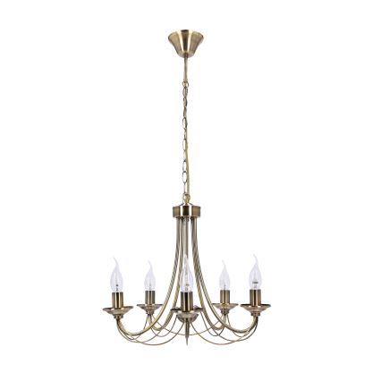Lustra ar ķēdi MUZA 5xE14/40W/230V