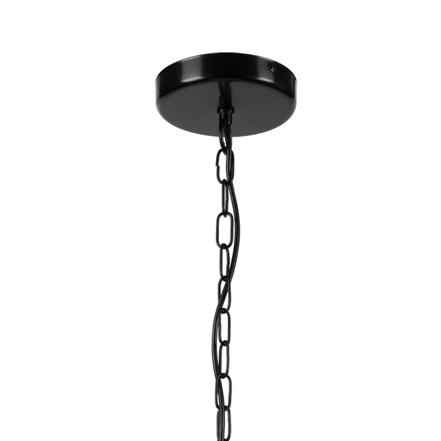 Lustra ar ķēdi ONDA 1xE27/15W/230V melna/ozols