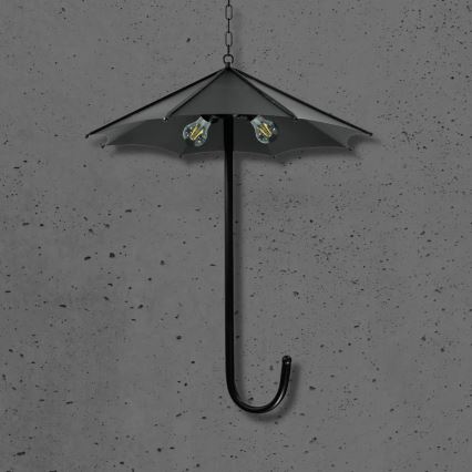 Lustra ar ķēdi PARASOL 3xE27/20W/230V