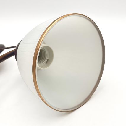 Lustra ar ķēdi RETRO 2xE27/60W/230V varš/patina