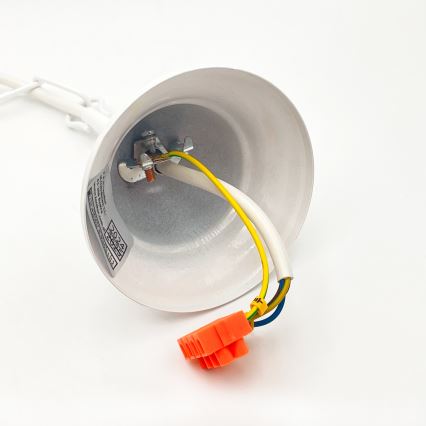 Lustra ar ķēdi RETRO 5xE27/60W/230V balta/krāsaina