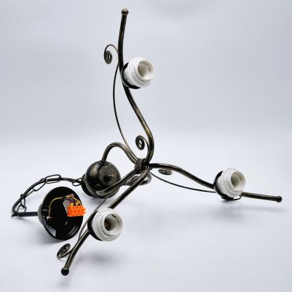 Lustra ar ķēdi RETRO II 3xE27/60W/230V