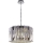 Lustra ar ķēdi RITZ 12xE14/40W/230V d. 54 cm spīdīgi hromēts