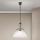 lustra ar ķēdi RULA 1xE27/40W/230V Ø 35 cm balta/bronza