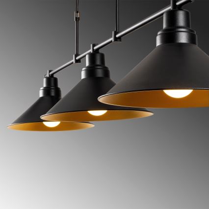Lustra ar ķēdi SIVANI 3xE27/100W/230V