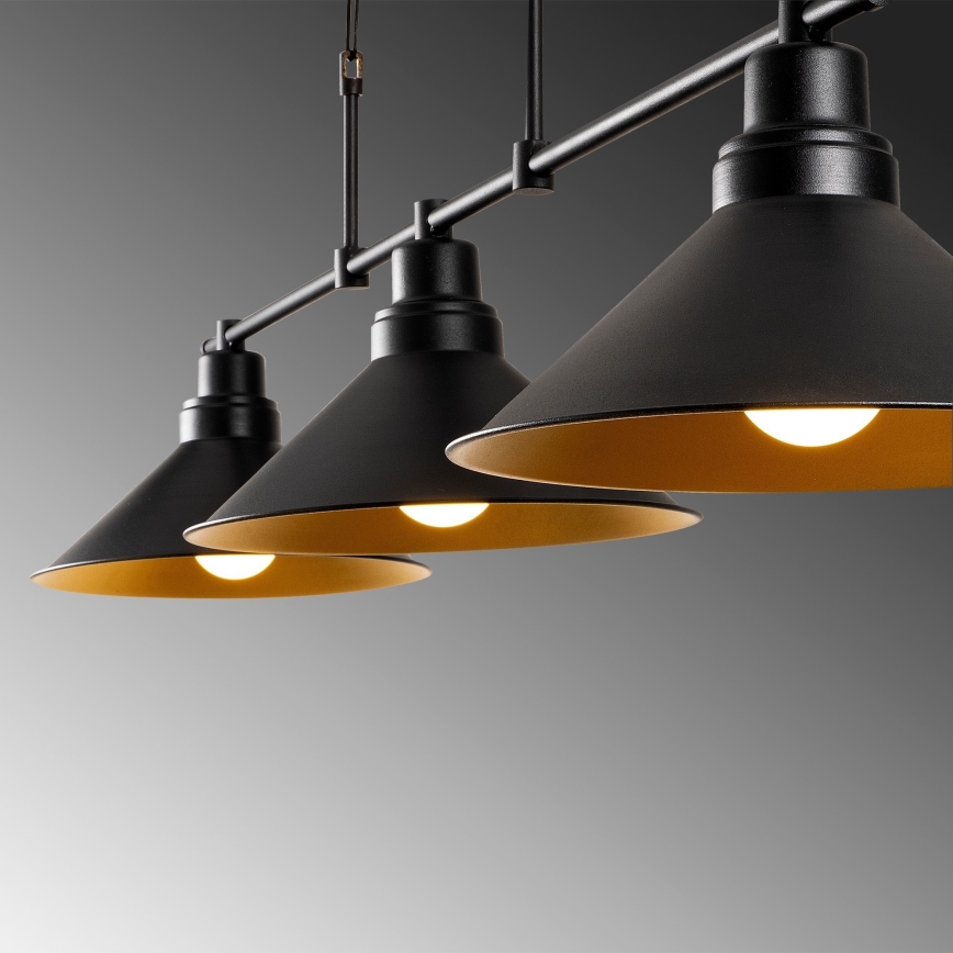 Lustra ar ķēdi SIVANI 3xE27/100W/230V