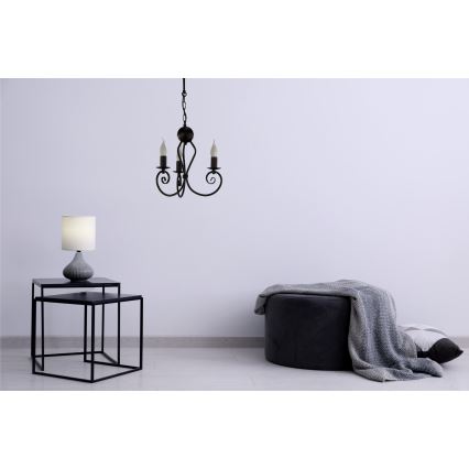 Lustra ar ķēdi VINCENT 3xE14/40W/230V
