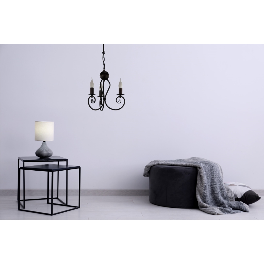 Lustra ar ķēdi VINCENT 3xE14/40W/230V