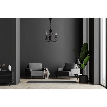 Lustra ar ķēdi VINCENT 3xE14/40W/230V
