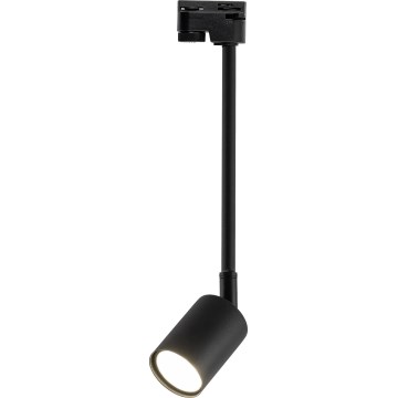 Lustra ar stieni 1 fāzes sliežu sistēmai TOP 1xGU10/10W/230V melna