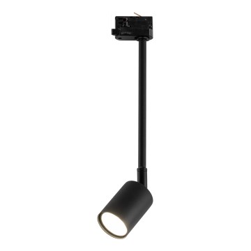 Lustra ar stieni 3 fāžu sliežu sistēmai TOP 1xGU10/8W/230V melna