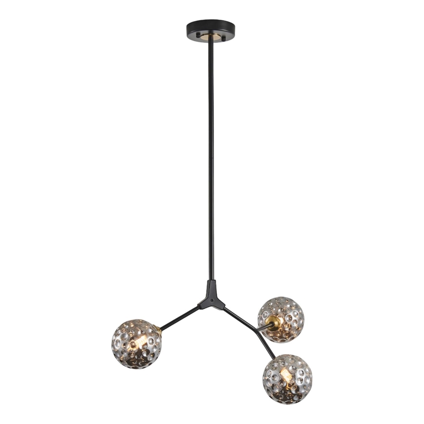 Lustra ar stieni 3xG9/15W/230V pelēka