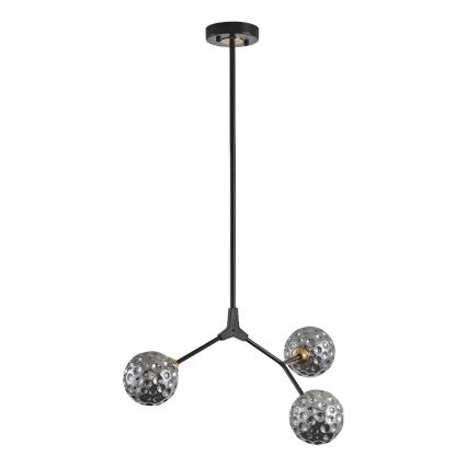 Lustra ar stieni 3xG9/15W/230V pelēka
