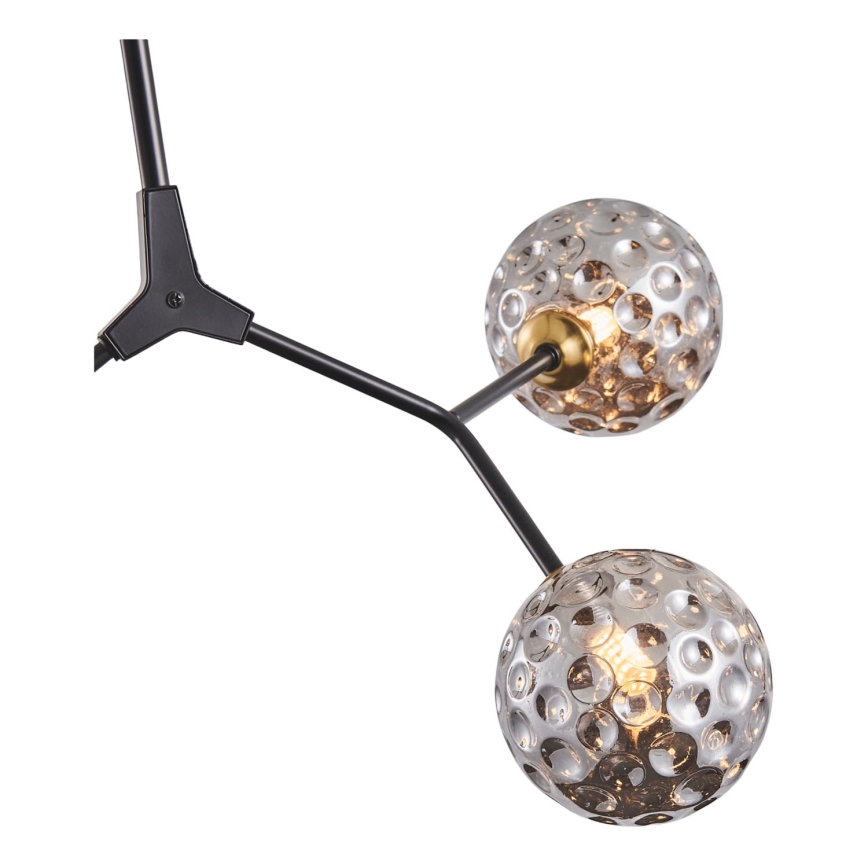 Lustra ar stieni 3xG9/15W/230V pelēka