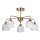 Lustra ar stieni 5xE14/60W/230V zelta