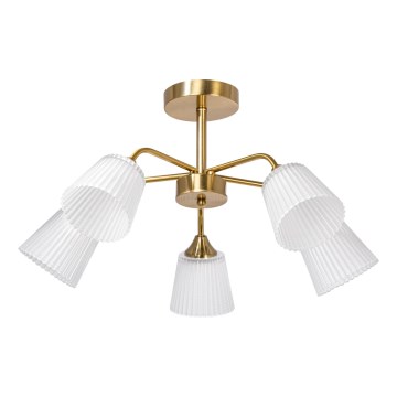 Lustra ar stieni 5xE14/60W/230V zelta
