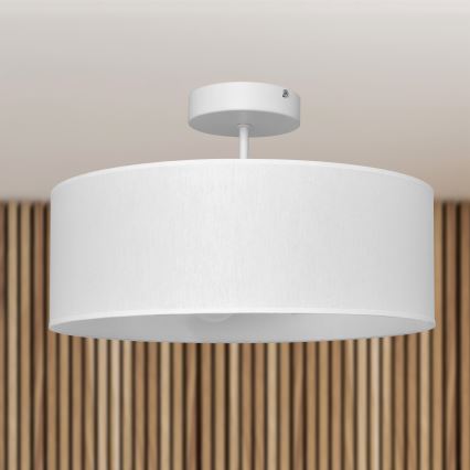 Lustra ar stieni ALBA 3xE27/15W/230V balta
