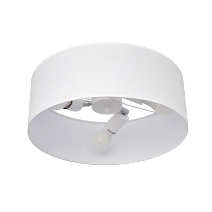 Lustra ar stieni ALBA 3xE27/15W/230V balta