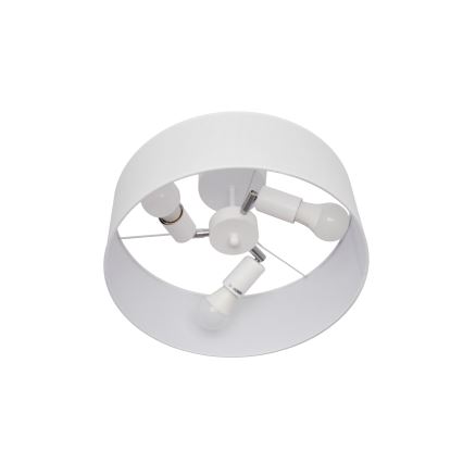 Lustra ar stieni ALBA 3xE27/15W/230V balta