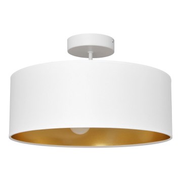 Lustra ar stieni ALBA 3xE27/15W/230V balta/zelta