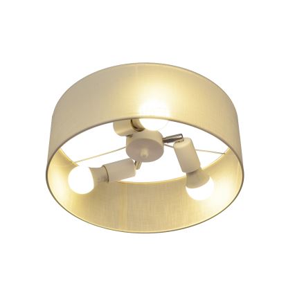 Lustra ar stieni ALBA 3xE27/15W/230V krēmkrāsa