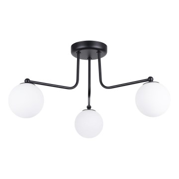 Lustra ar stieni ASTRAL 3xG9/8W/230V melna